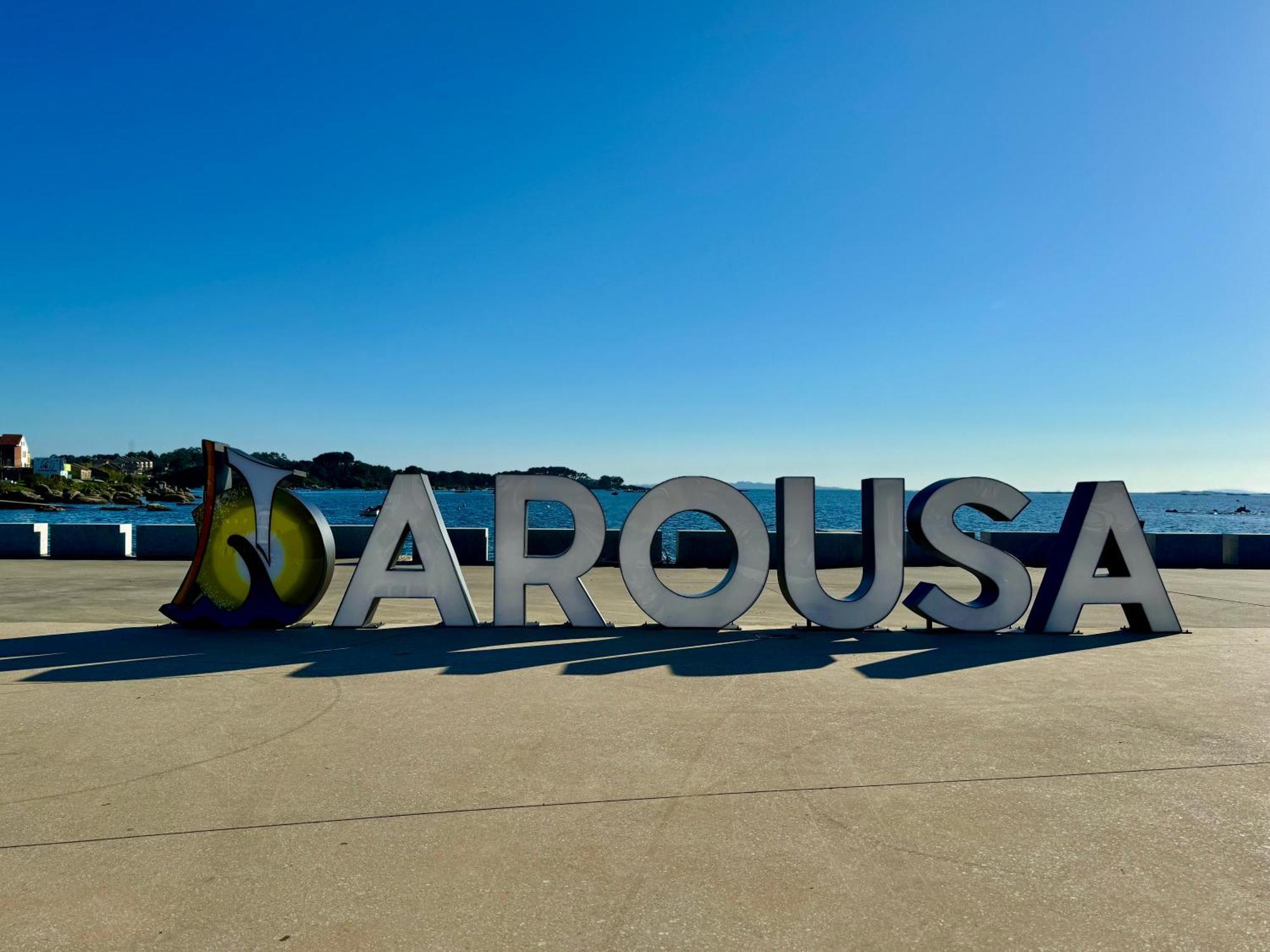 Apartamento Paseo Maritimo-A Illa De Arousa Bagian luar foto