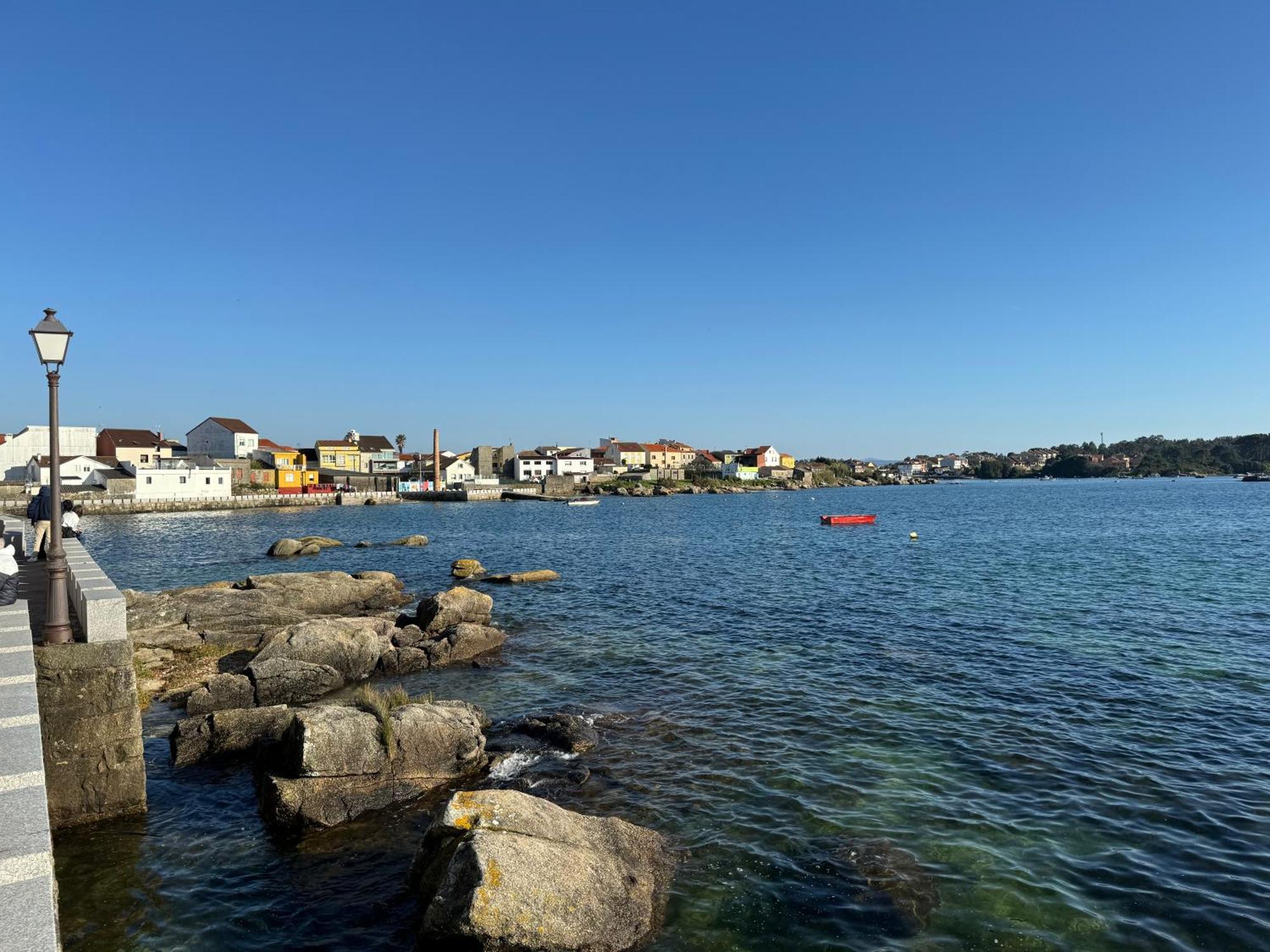 Apartamento Paseo Maritimo-A Illa De Arousa Bagian luar foto